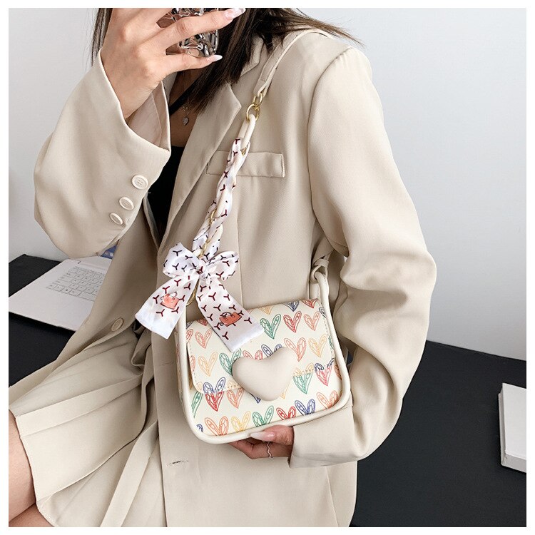 Fashion All-match Designer Bags Women Leather Chain Crossbody Bags For Women Handbags Shoulder Bags Messenger Female Za Clutch