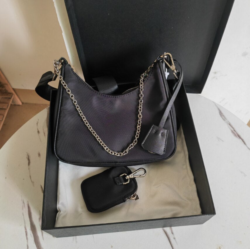 Ladies Shoulder Bags Dust bag with box Underarm Bags Crescent Bags Shoulder Bags  Bags  Handbags Crossbody Bag women&#39;s bag