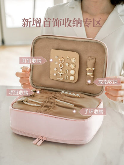 Cosmetic Bag Women&#39;s Large Capacity Portable Oversized New Advanced Super Popular Small Good-looking Cosmetic Storage Bag