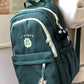 Women Backpack Kawaii Bear Embroidery Japanese Harajuku Laptop Travel Water Proof Aesthetic Y2k High Capacity School Bags Unisex