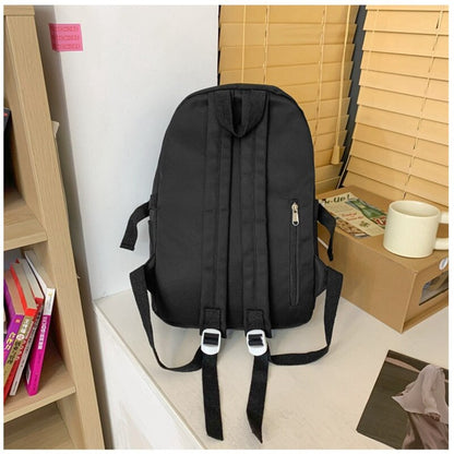 Ita Bag Women Laptop School Backpack with Clear Pocket for Pin Display Teen Girl Kawaii Transparent empty Ita Backpack