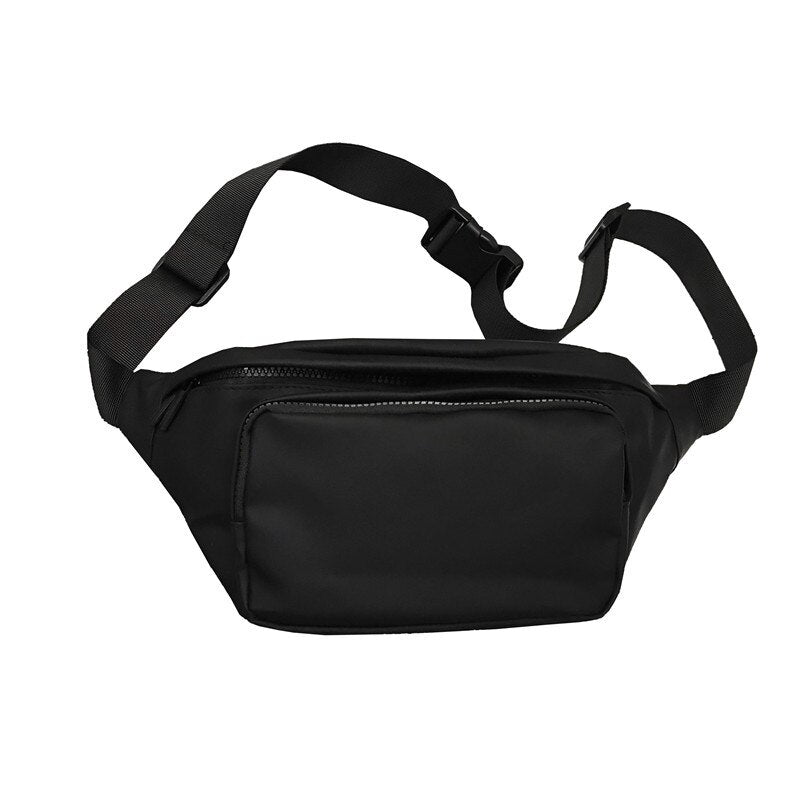 Unisex Waist Bag Fanny Pack Street Style Chest Bags Hip Hop Packs Fashion Waterproof Crossbody Bag Waist Pack Phone Shopping Bag
