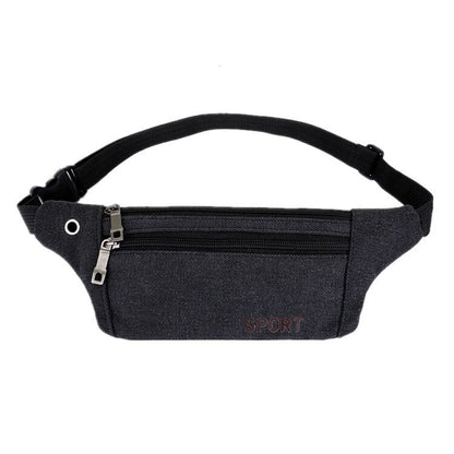 Men Waist Bag Male Bags Women Simple Leisure Fashion Oxford Fanny Pack Lady Waist Bags Designer Mobile Phone Pouch Men&#39;s Satchel