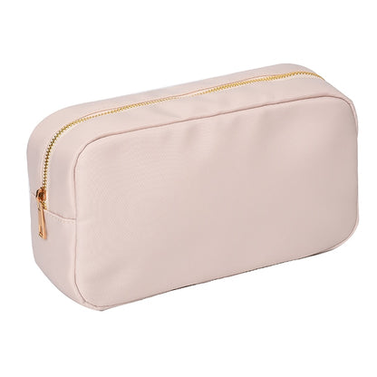 Portable Organizer  Waterproof Nylon Durable Toiletry Bag Women Nylon Travel Zipper Handbag Purse Large Liner Lady Cosmetic Bag