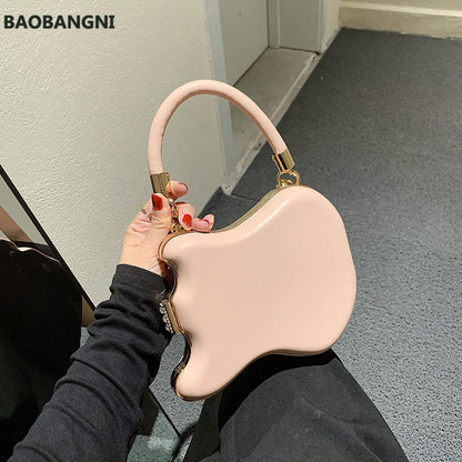 Guitar Shape Shoulder Bag New Women&#39;s Purses And Handbag Girls High Quality Pu Leather Crossbody Bag For Women Sac A Main