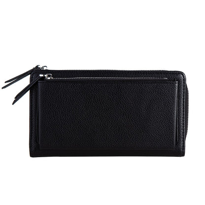 Locikeiy Ladies Zipper Purse Large Capacity Practical Hand Wallet Woman PU Fashion Female Long Section Wallet Women Wallet