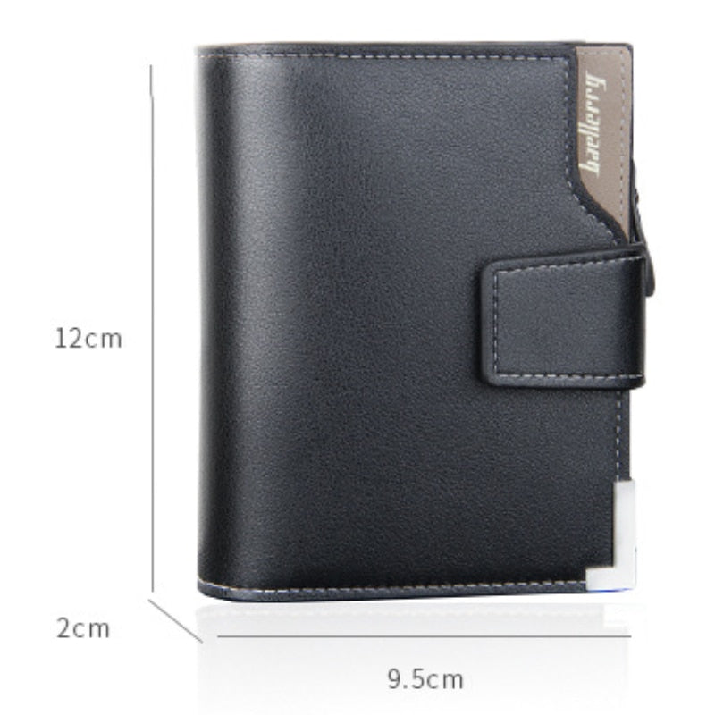 Baellerry Brand Wallet Men Leather Men Wallets Purse Short Male Clutch Leather Wallet Mens Money Bag Quality Guarantee Carteira