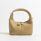 MABULA Simple Casual Hobo Women Small Tote Handbag Solid Phone Purse Shoulder Bag Soft Leather Stylish Crossbody Bag