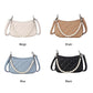 Hot Vintage Small Purse Ladies Handbags Women Pearl PU Leather Lattice Pattern Small Shoulder Crossbody Bags