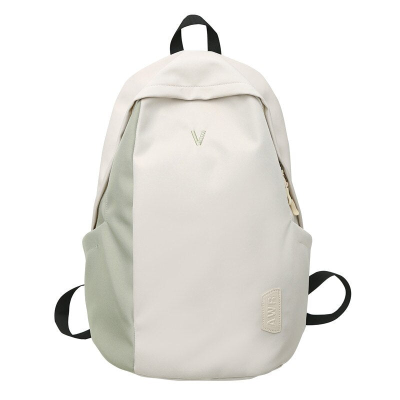 CGCBAG Simple Large Capacity Women Backpack Casual Student School Bags Female Korean Fashion Laptop School Backpack Travel Bag