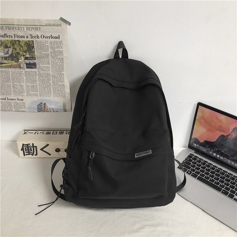 Qyahlybz men's large capacity travel backpack female casual students college school bags for girls backpacks female shoulder bag