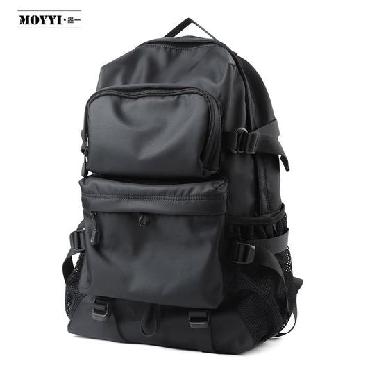 Men&#39;s Backpack Design Trendy  Oxford  Unisex Simple  High Quality  Bag Waterproof  For Teen Travel   Large Capacity Knapsack