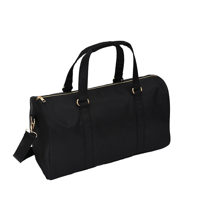 Waterproof Travel Duffle Sport Bags Large Capacity Nylon Travel Handbag Men Shoulder Bag Purple Handbag Travel Fitness Organizer