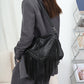 Rivet Fringe Tassel Bag Bags PU Leather Women&#39;s Handbags Purses Women Shoulder Crossbody Bags