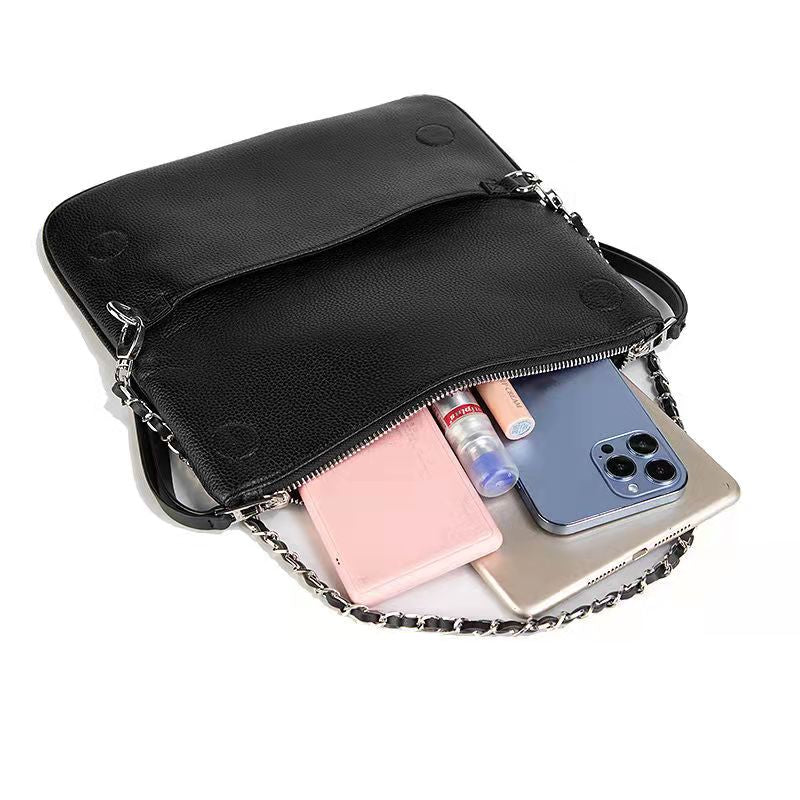 New Female Bags Fashion Crossbody Bag Pu Leather Personality Wings Decorated Chain Shoulder Bags Women Messenger Bag Handbags