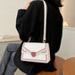 Xiuya Cute Crossbody Messenger Bag For Women New Female Shoulder Quilted Bag Purses Japanese Kawaii Heart Womens Handbag