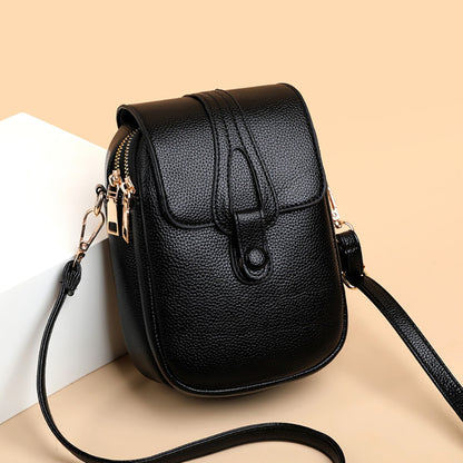 PU Handbags Women Small Crossbody Bag Ladies Shoulder Messenger Phone Pouch for Women Fashionable Decoration