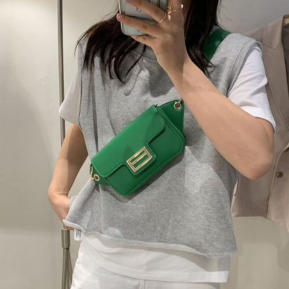 Small Women&#39;s Waist Bags Fashion Fanny Pack Female Shoulder Bags Luxury brand bag Belt Messenger Bag Waist Packs Retro Chest Bag