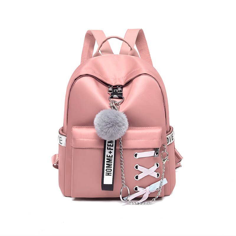 Women&#39;s Oxford Backpacks Waterproof Female Backpack Fashion Teenage Girls School Bags Retro Travel Backpack Girl Book Bag