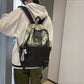Colorblock Graffiti Teenage Girl Student Backpack Fashion Brand Women College Schoolbag Cute Korean Version Female Book Bag