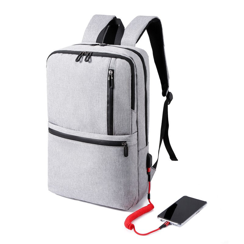 Large Capacity Laptop Backpack 17 Inches for Men Multi-function USB Charing Backpacks with Waterproof Zippers Rucksack for Women
