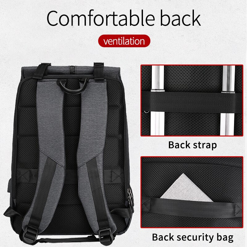 Anti-theft men&#39;s business travel computer backpack multi-functional travel backpack large-capacity leisure luggage bag mochila