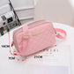 Embroidered Messenger Bags Printing PU Leather Shoulder Crossbody Bag for Women Fashion Large Capacity Female Small Bags Cheap
