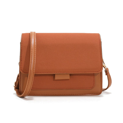 Vintage Messenger Bag for Women PU Leather Handbags Casual Small Flap Leather Bag for Women Handbags