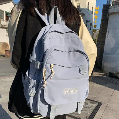 Cool Female Waterproof Backpack White College Backpacks Trendy Lady Laptop Book Girl Travel Student Bag Fashion Women School Bag