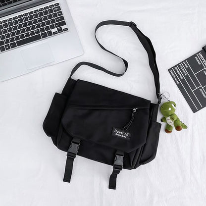 Men&#39;s Messenger Bag Fashion Brand Ins Tooling Style Japanese Leisure Men&#39;s Bag Large Capacity Shoulder Bag Personalized