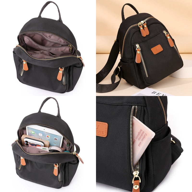 Travel Women Waterproof Oxford Backpack Anti-theft Casual Youth Lady School Bag Female Women&#39;s Shoulder Bags Rucksack