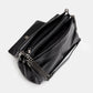 New Trend Fashion Black Soft Bags Large Capacity Shoulder chain Portable Messenger School Shopping Bag For Girls