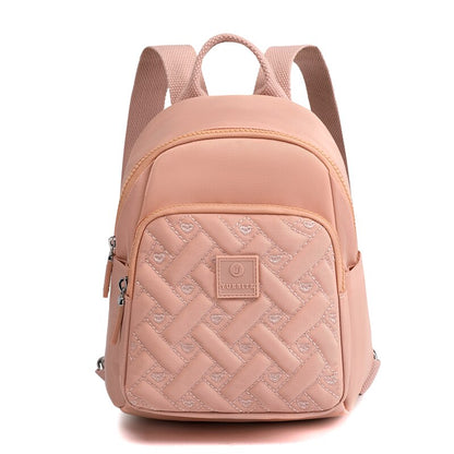 New Nylon Women Backpack Casual School Bags For Teenager Girl Large Capacity Multifunction Backpack Shoulder Schoolbag