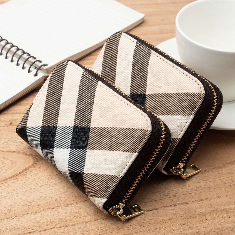 Women Card Holder Short Wallet Mini Women&#39;s PU Wallet Multi-Card Card Holder Small Multi-functional Clutch Bag Money Bag