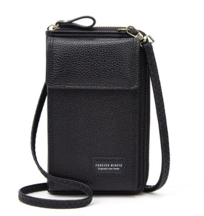 Fashion Universal Mobile Phone Purse Women Soft Leather Small Crossbody Bags Ladies Quality Shoulder Messenger Bag Clutch Bolsas