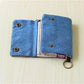 Vintage Casual Women Wallets Denim Canvas Short Buttons Clutch Coin Purse Large Capacity Card Holder Wallet