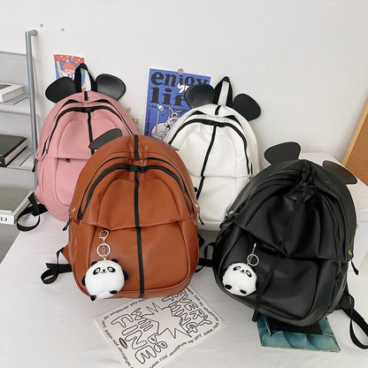 WR New  Women&#39;s Backpack for Cute Girls  School Bag Large Capacity Anti Theft Travel Rucksack Lady High Quality Mochila