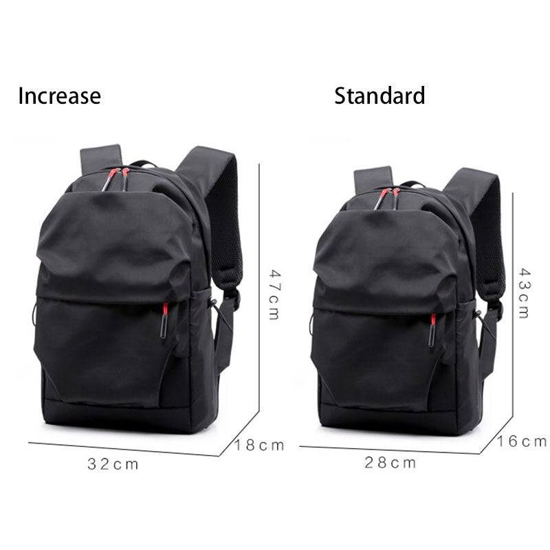 New Men Ultralight Travel Backpack For Men Soft Polyester Fashion School Backpack Laptop Waterproof Travel Shopping Bags Men&#39;s