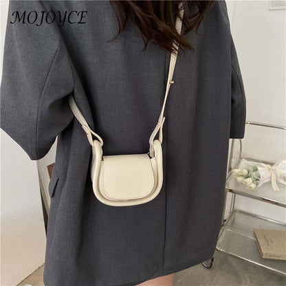 Women Designer Shoulder Crossbody Handbag Small PU Leather Solid Color Top-Handle Bags Shopping Mini Lipstick Messenger Totes