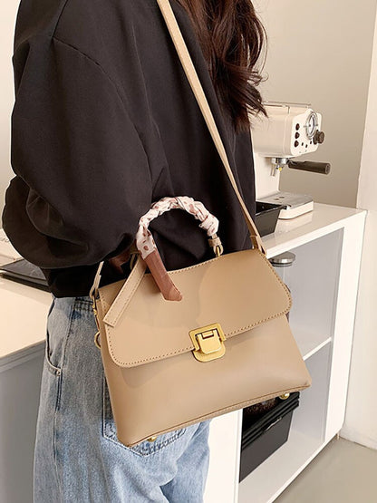 Solid Fashion Women Crossbody Bags Woman Spring New Brand Female Handbags Small Flap PU Leather Casual Women&#39;s Shoulder Bag