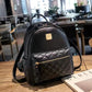 Backpack Fashion Print Crocodile Leather Women&#39;s Bag New Diagonal Bag Versatile Large Capacity Handbag Trend Rhombus Versatile