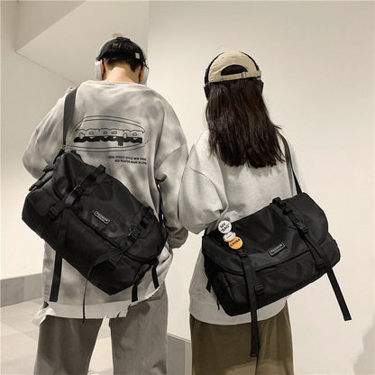 Harajuku Techwear Canvas Bag Gothic Crossbody Bags For Women Handbag Purses And Handbags Bolsas Feminina Shoulder Bag Female