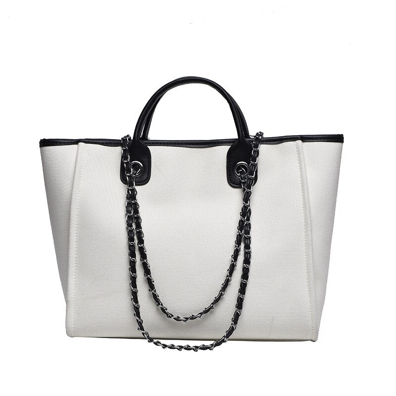 Casual Women Shoulder Bag Large Capacity Women Handbag Handbags Women Bags Designer Luxury Tote Bag Simple Chain Diagonal Bag