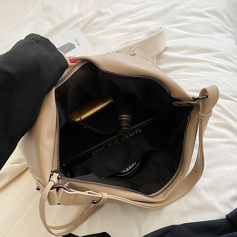 Luxury Brand Tote Bags for Women Large Capacity Casual Shoulder Totes Female Pu Leather Single Messenger Bag Ladiy High Quality