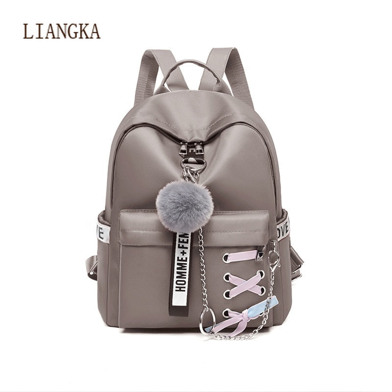 Women&#39;s Oxford Backpacks Waterproof Female Backpack Fashion Teenage Girls School Bags Retro Travel Backpack Girl Book Bag