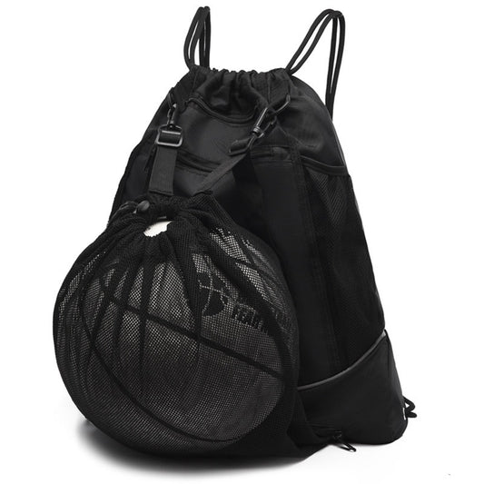 Portable Drawstring Basketball Backpacks Football Soccer Volleyball Ball Storage Bag Outdoor Sports Traveling Gym Yoga Backpack