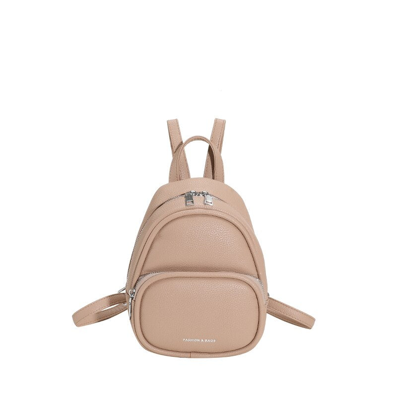 Summer Cute Backpack for Women High Quality PU Chest Bag Travel Small Shoulder Bag Women Purse and Handbags Anti Theft Backpack