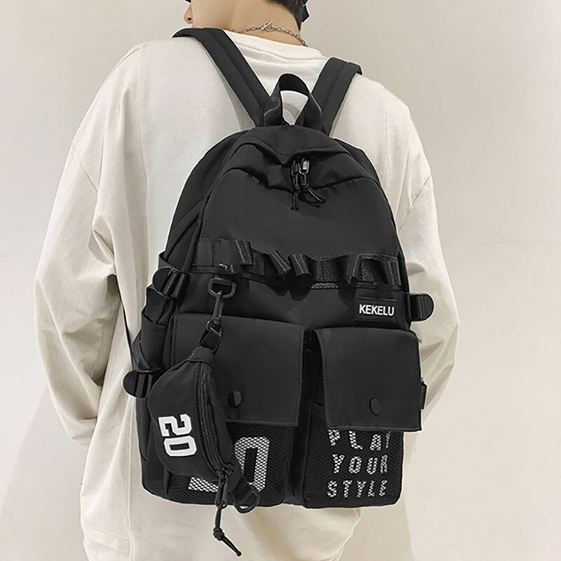 New Backpack Nylon Women Backpack Anti-Theft Shoulder Bag School Bag for Teenager Girls School Backapck Female Mochila Bookbag