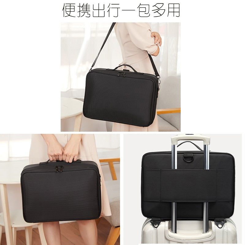 New Upgrade Large Capacity Cosmetic Bag Hot-selling Professinal Women Travel Makeup Case