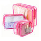 Transparent Cosmetic Bag PVC Women Zipper Clear Makeup Bags Beauty Case Travel Make Up Organizer Storage Bath Toiletry Wash Bag